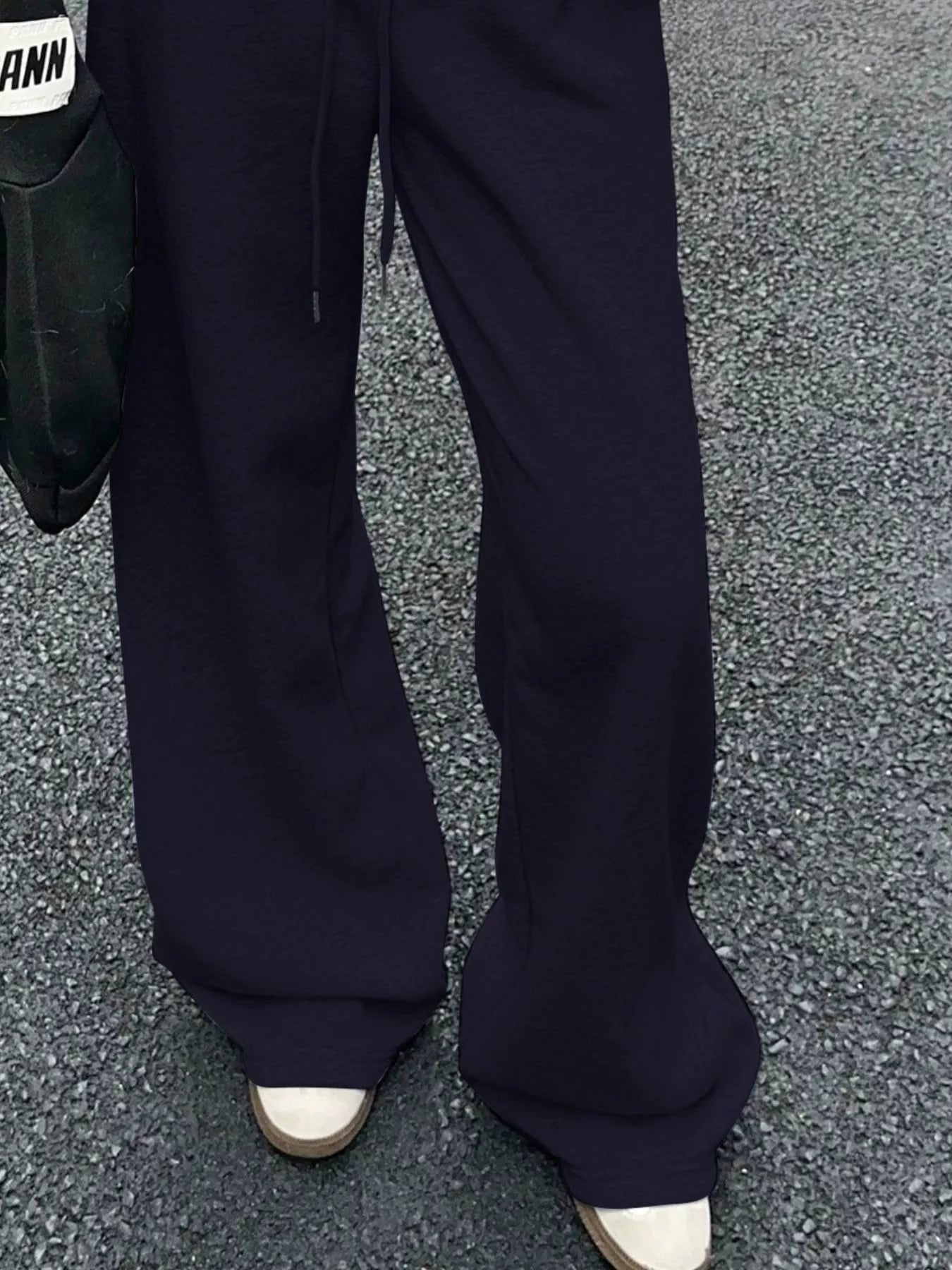 Wide Leg Drawstring Sweatpants