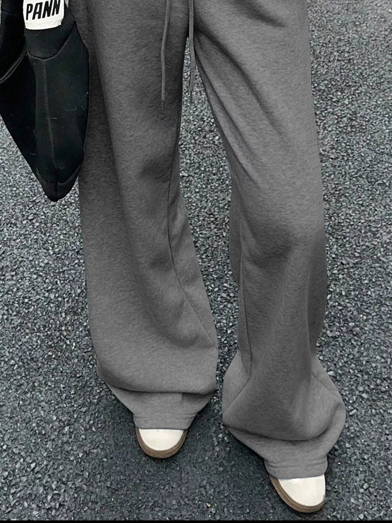 Wide Leg Drawstring Sweatpants