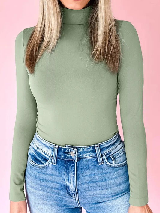 Long Sleeve Turtleneck T-Shirt