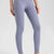 High Waist Skinny Active Pants Blue Purple