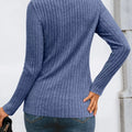 Ribbed Long Sleeve T-Shirt