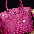 PU Leather Handbag Cerise One Size