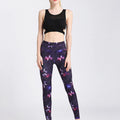 Printed Active High Waist Leggings