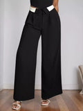 Wide Leg Pants Black