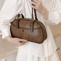 Vintage Buckle Shoulder Bag