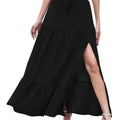 Full Size Slit Maxi Skirt Plus Size