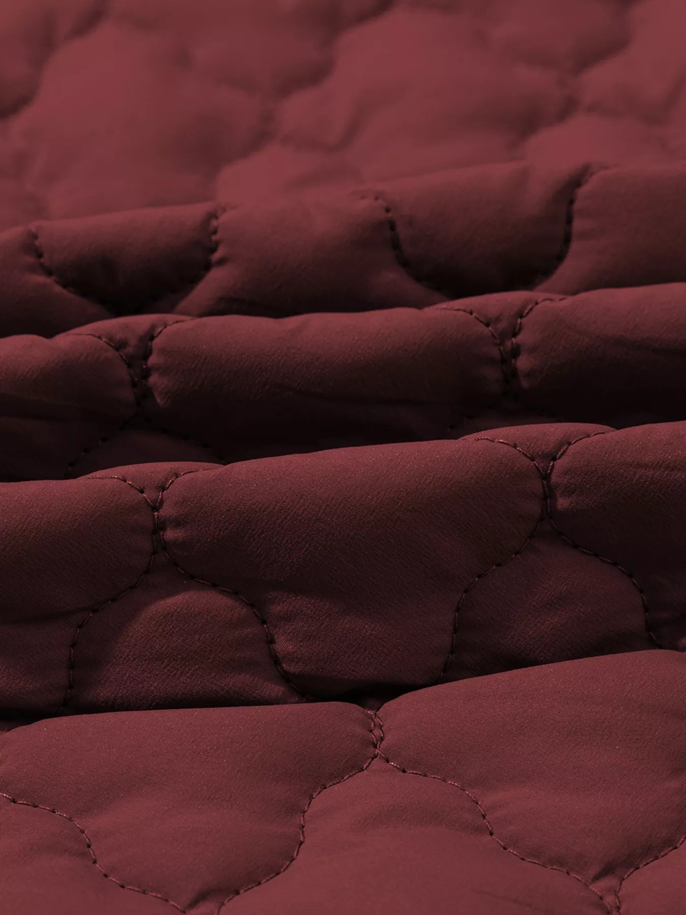 Quilted Snap Down Zip Up Vest Coat