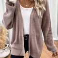 Cozy Knit Open Front Cardigan