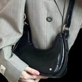 Leather Chain Strap Shoulder Bag