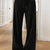 Relaxed Fit Drawstring Pants Black