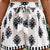 Tied Printed Shorts White