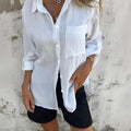 Relaxed Fit Button Up Shirt