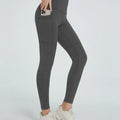 High Waist Active Leggings Dark Gray