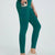 High Waist Active Leggings Dark Green