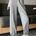 Crisscross Long Sweatpants Gray Dawn One Size