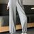 Crisscross Long Sweatpants Gray Dawn One Size