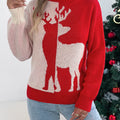 Christmas Reindeer Turtleneck Sweater