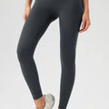 High Waist Skinny Active Pants Dark Gray