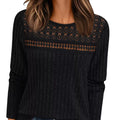 Ribbed Long Sleeve T-Shirt