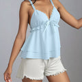 Lace Detail Layered Cami