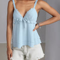 Lace Detail Layered Cami