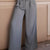 Wide Leg Pants Gray