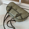 Vintage Buckle Shoulder Bag