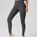 High Waist Active Leggings Dark Gray