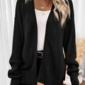 Cozy Knit Open Front Cardigan