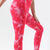 Tie-Dye High Waist Active Leggings Strawberry