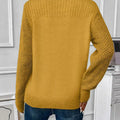 Openwork Long Sleeve Sweater