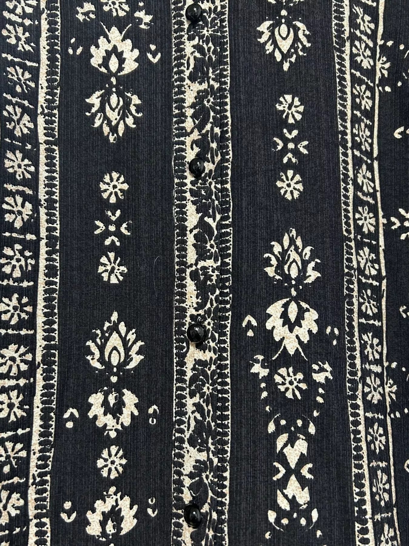 Printed Long Sleeve Blouse