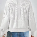 Cable Knit Long Sleeve Sweater