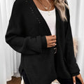 Cozy Knit Open Front Cardigan