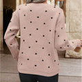 Polka Dot Long Sleeve Sweater