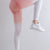 Gradient High Waist Sports Leggings White Pink