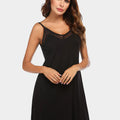Scoop Neck Spaghetti Strap Lounge Dress