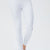 Wide Waistband Slim Fit Active Leggings White