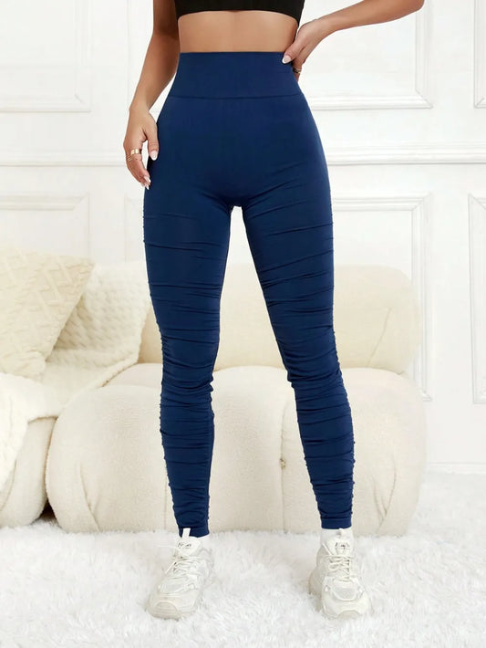Ruched High Waist Active Leggings