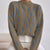 Leopard Mock Neck Sweater Camel