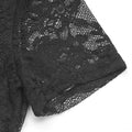 Lace Plunge Short Sleeve Bodysuit