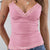 V-Neck Cami Top Blush Pink