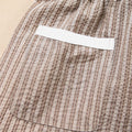 Stripe Drawstring Cargo Jogger Pants with Pockets