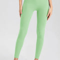 High Waist Skinny Active Pants Neon Green