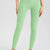 High Waist Skinny Active Pants Neon Green