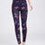Printed Active High Waist Leggings Violet