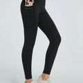 High Waist Active Leggings Black