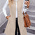 Button Up Longline Vest Coat Apricot