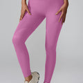 High Waist Active Leggings Pink Purple