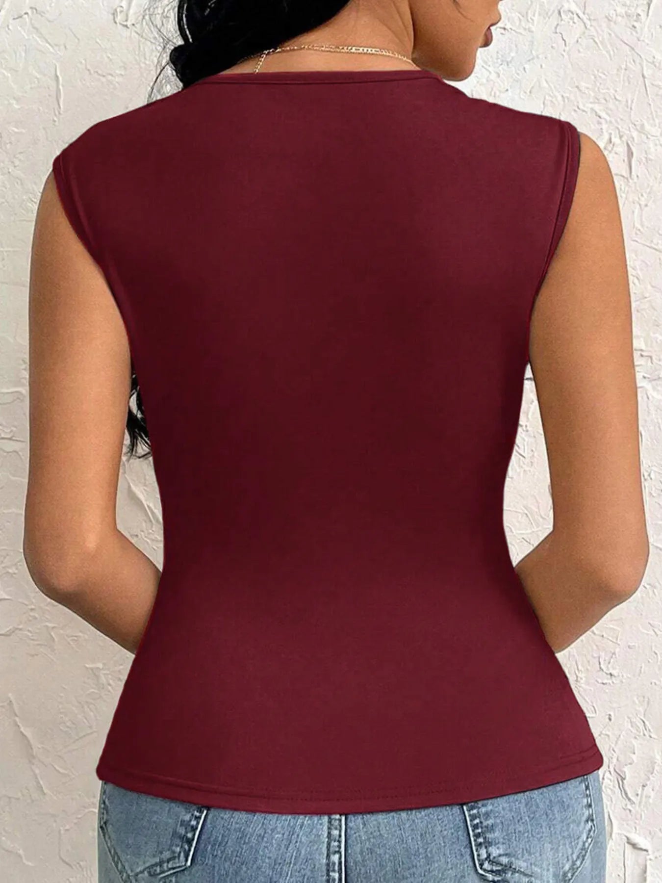 Slit Asymmetrical Tank Top